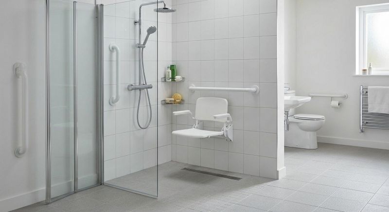 Accessible Shower Construction in South Portland, ME