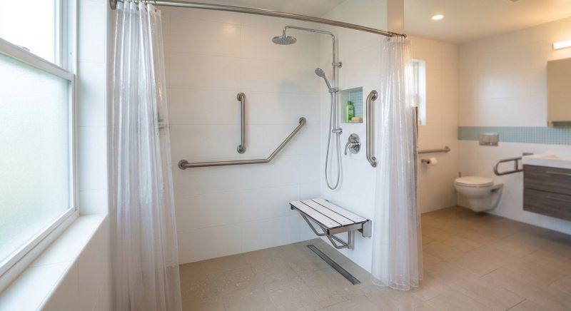 Accessible Shower Construction in South Portland, ME