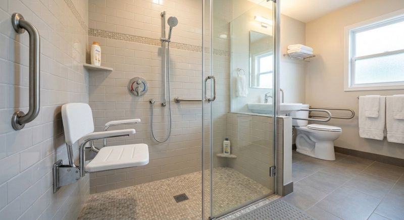 Mobility Shower Installation in Manchester, NH