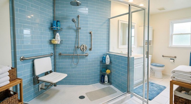Senior Shower Installation in Sarasota County, FL